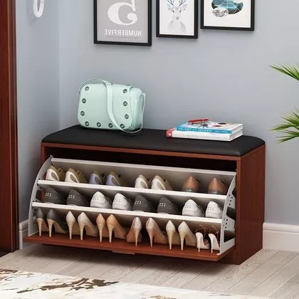 Tủ Giày Thông Minh 3 Ngăn Kèm Ghế Ngồi Đa Năng SOFA Cao Cấp - Ảnh 5