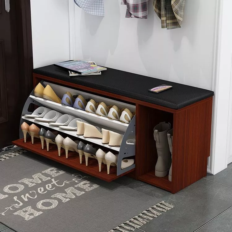 Tủ Giày Thông Minh 3 Ngăn Kèm Gốc Bên Cạnh Ghế Ngồi Đa Năng SOFA Cao Cấp - Ảnh 9