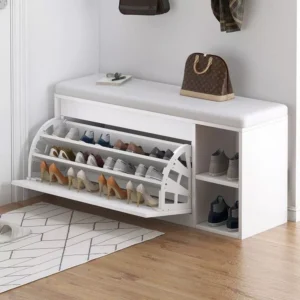 Alternative view of Tủ Giày Thông Minh 3 Ngăn Kèm Gốc Bên Cạnh Ghế Ngồi Đa Năng SOFA Cao Cấp