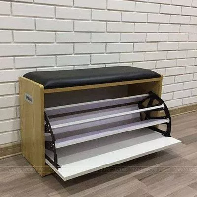 Tủ Giày Thông Minh 3 Ngăn Kèm Ghế Ngồi Đa Năng SOFA Cao Cấp - Ảnh 6