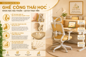 ghế công thái học có tốt không