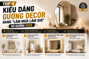 gương decor