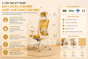 ghế công thái học có tốt không